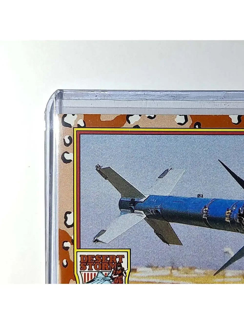The Sidewinder Missile 1991 Topps Desert Storm #49 Card - Picture 3 of 10